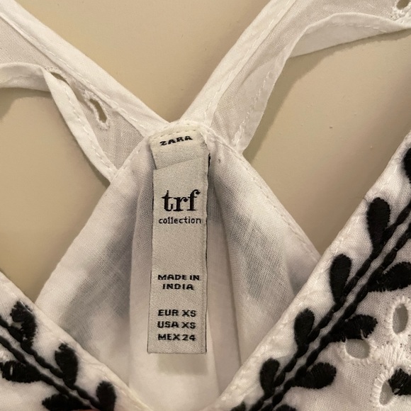 zara embroidered tank top! - Picture 3 of 3